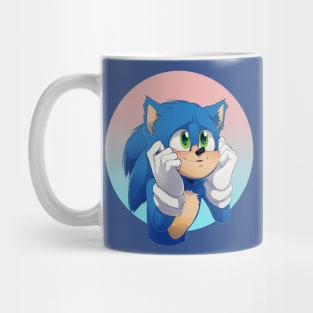 happy sonic Mug